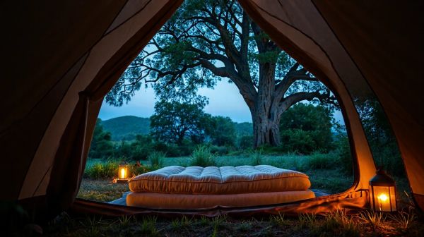 Top matelas de camping pour bien dormir en pleine nature
