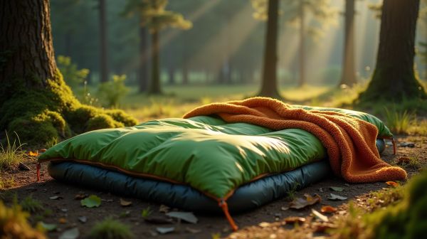 Un matelas camping confortable pour un sommeil réparateur en pleine nature