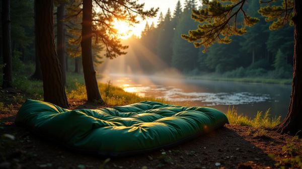 Un matelas camping confortable pour un sommeil réparateur en pleine nature